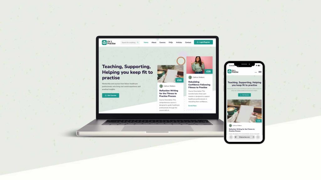 Fit2Practise-Website-Mockup